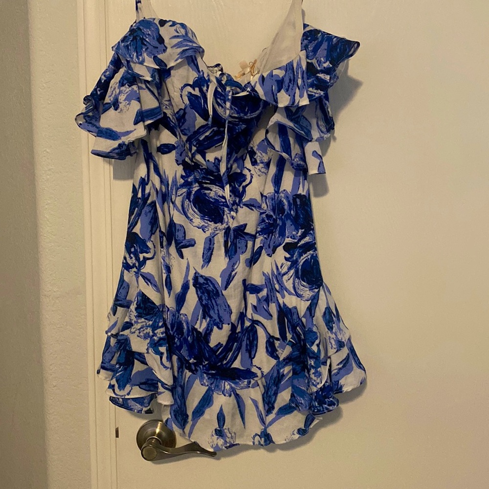 LUXXEL “Another day in paradise” Mini dress